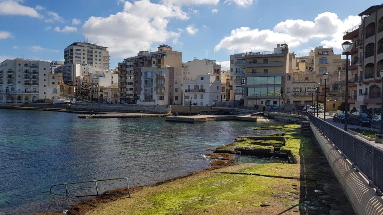 Spacious Side-Sea View Apartment At St Paul'S Bay St. Paul's Bay Esterno foto